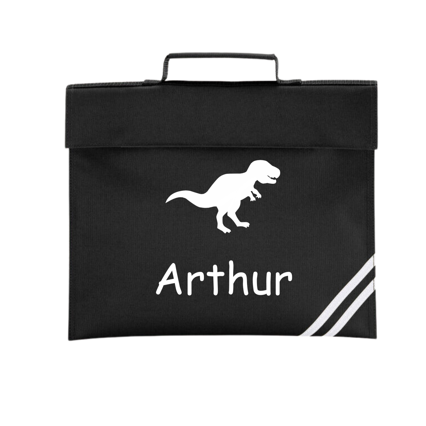 Personalised School Book bag - Dinosaur - Image 6