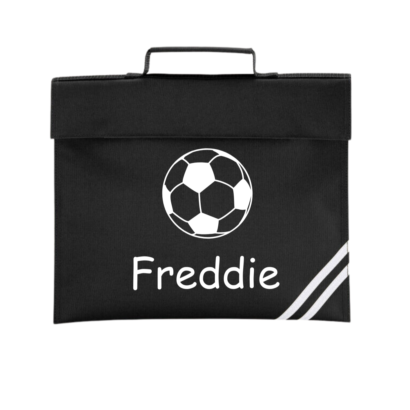 Personalised School Book bag - Football - Image 6