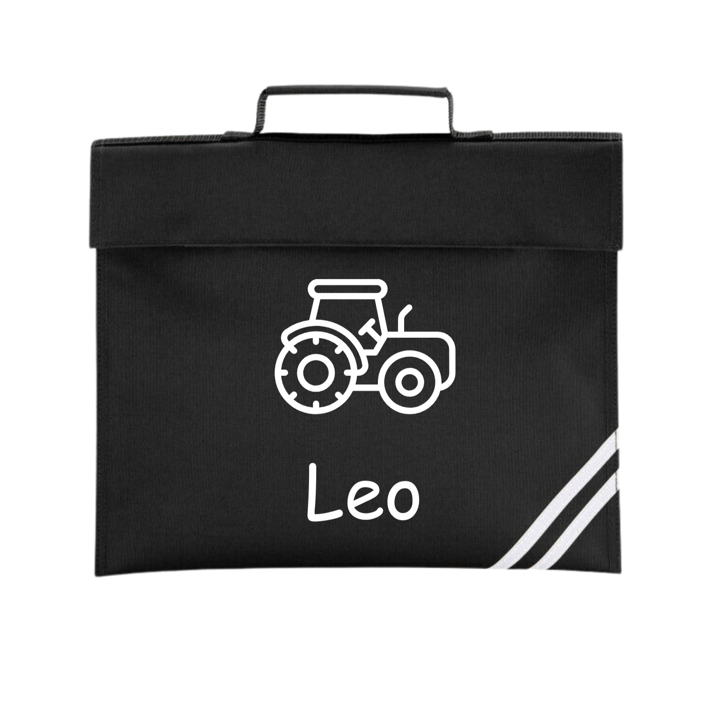 Personalised School Book bag - Tractor - Image 6