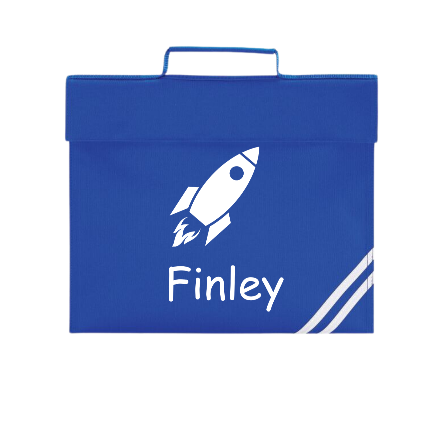 Personalised School Book bag - Rocket - Image 6