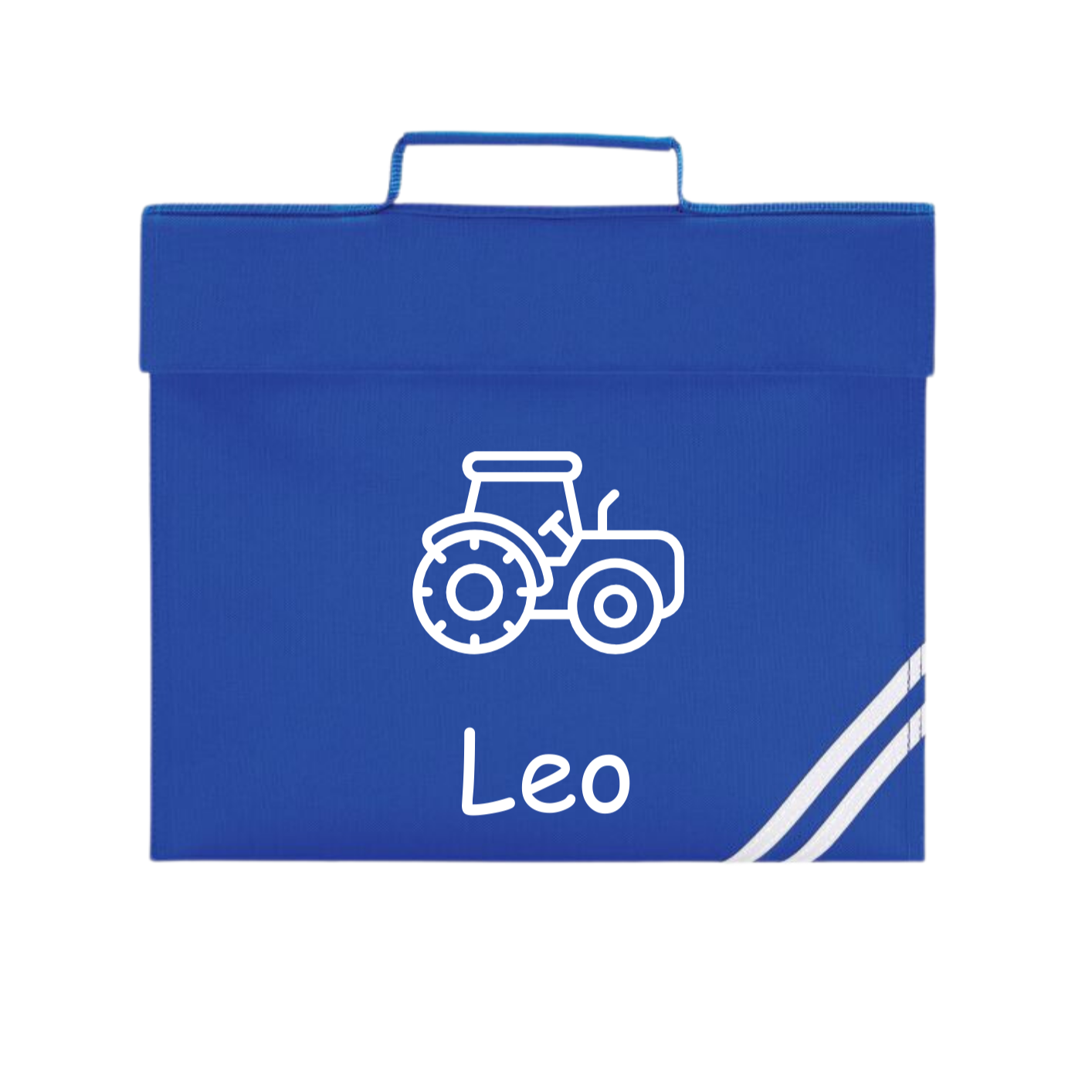 Personalised School Book bag - Tractor - Image 5