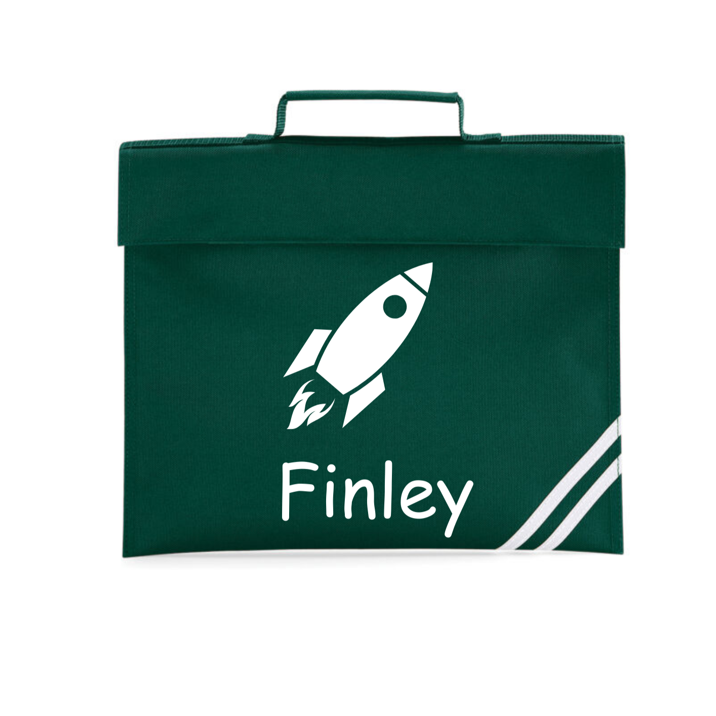 Personalised School Book bag - Rocket - Image 5