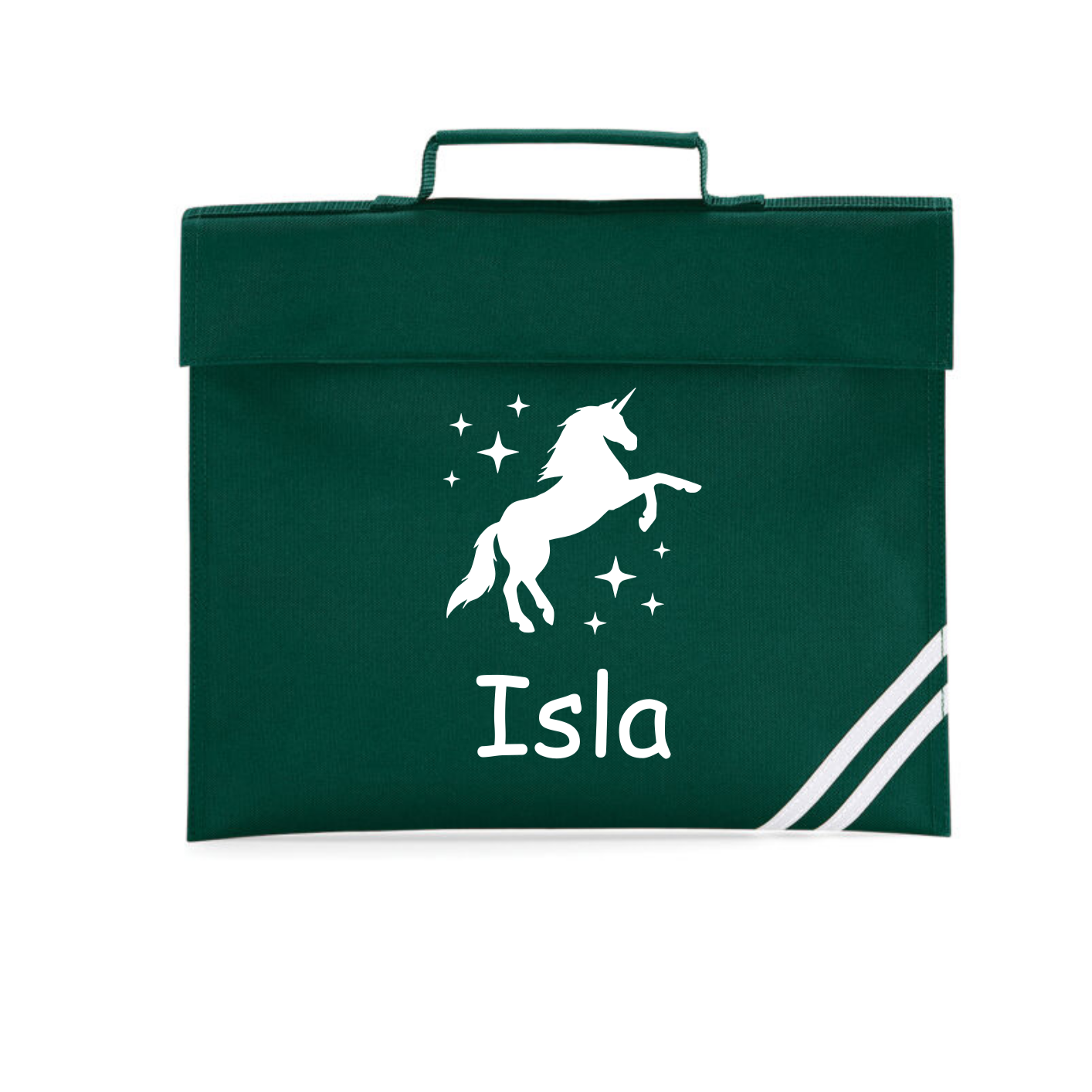 Personalised School Book bag - Unicorn - Image 4