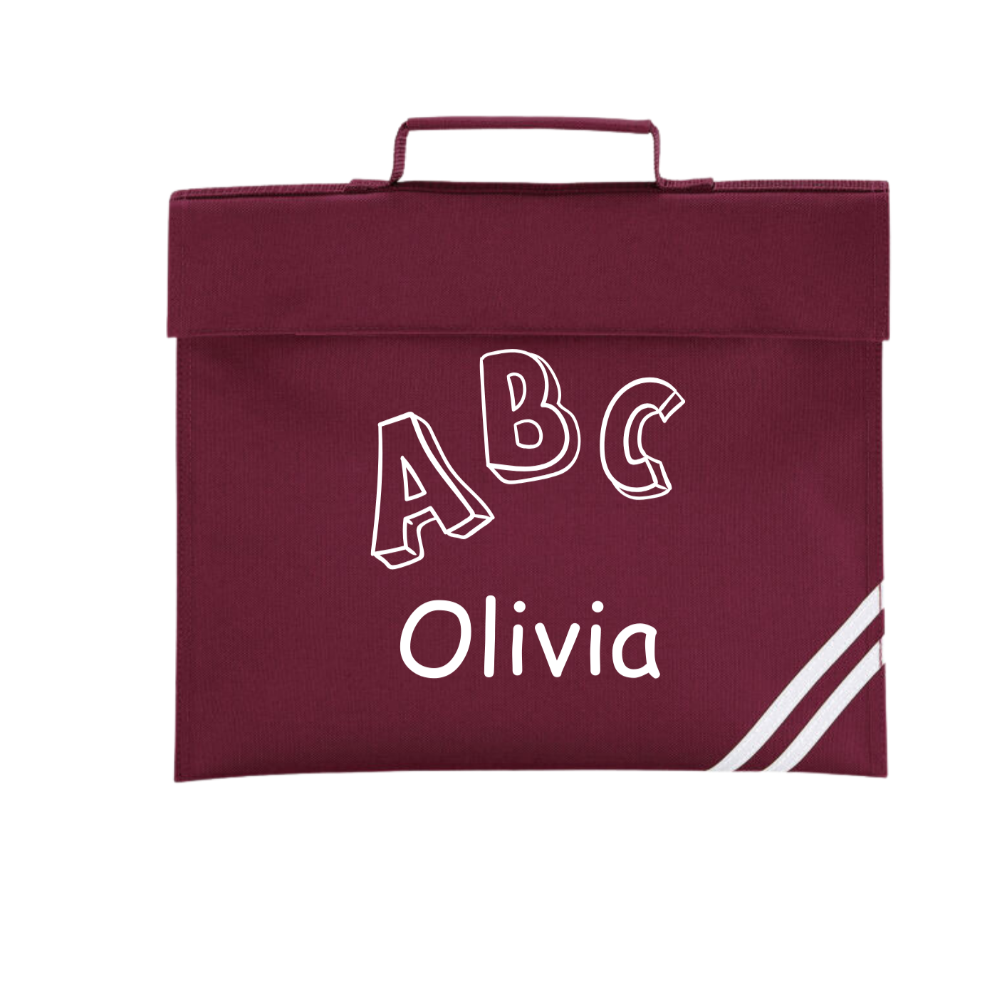 Personalised School Book bag - ABC - Image 3