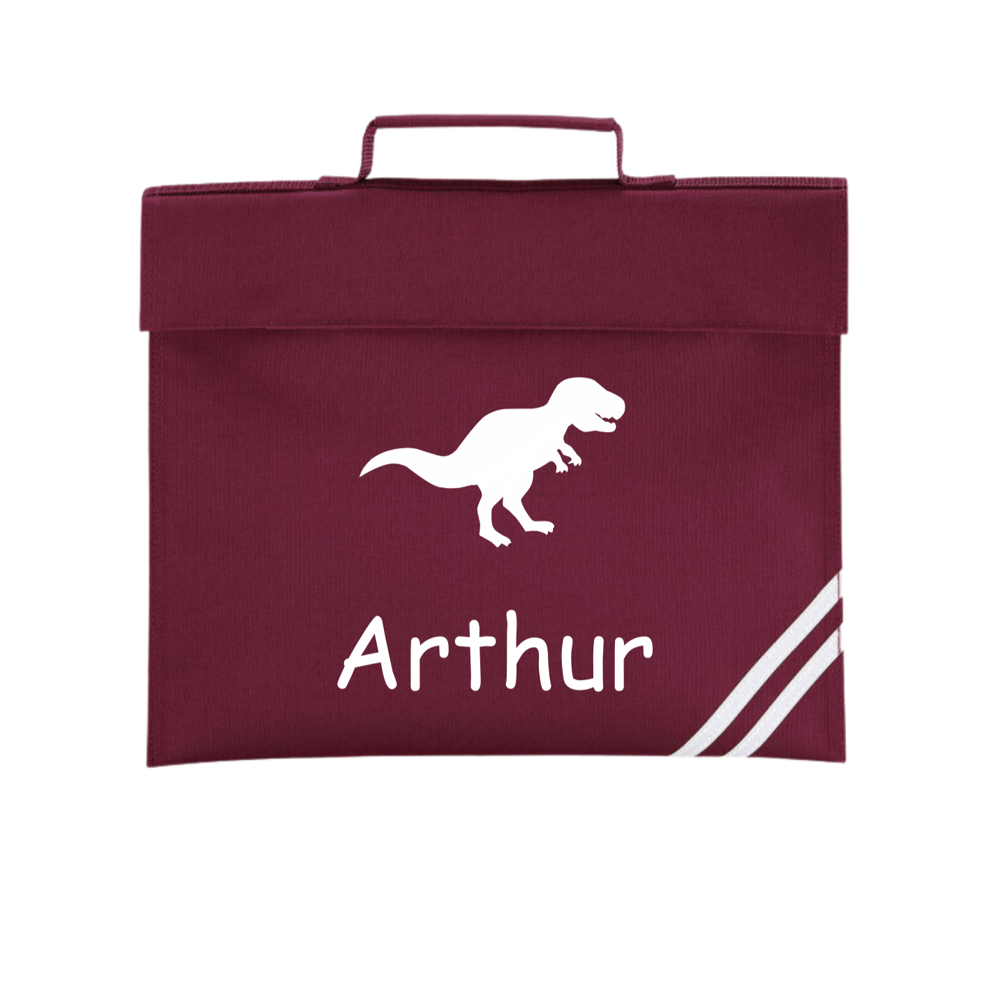Personalised School Book bag - Dinosaur - Image 4