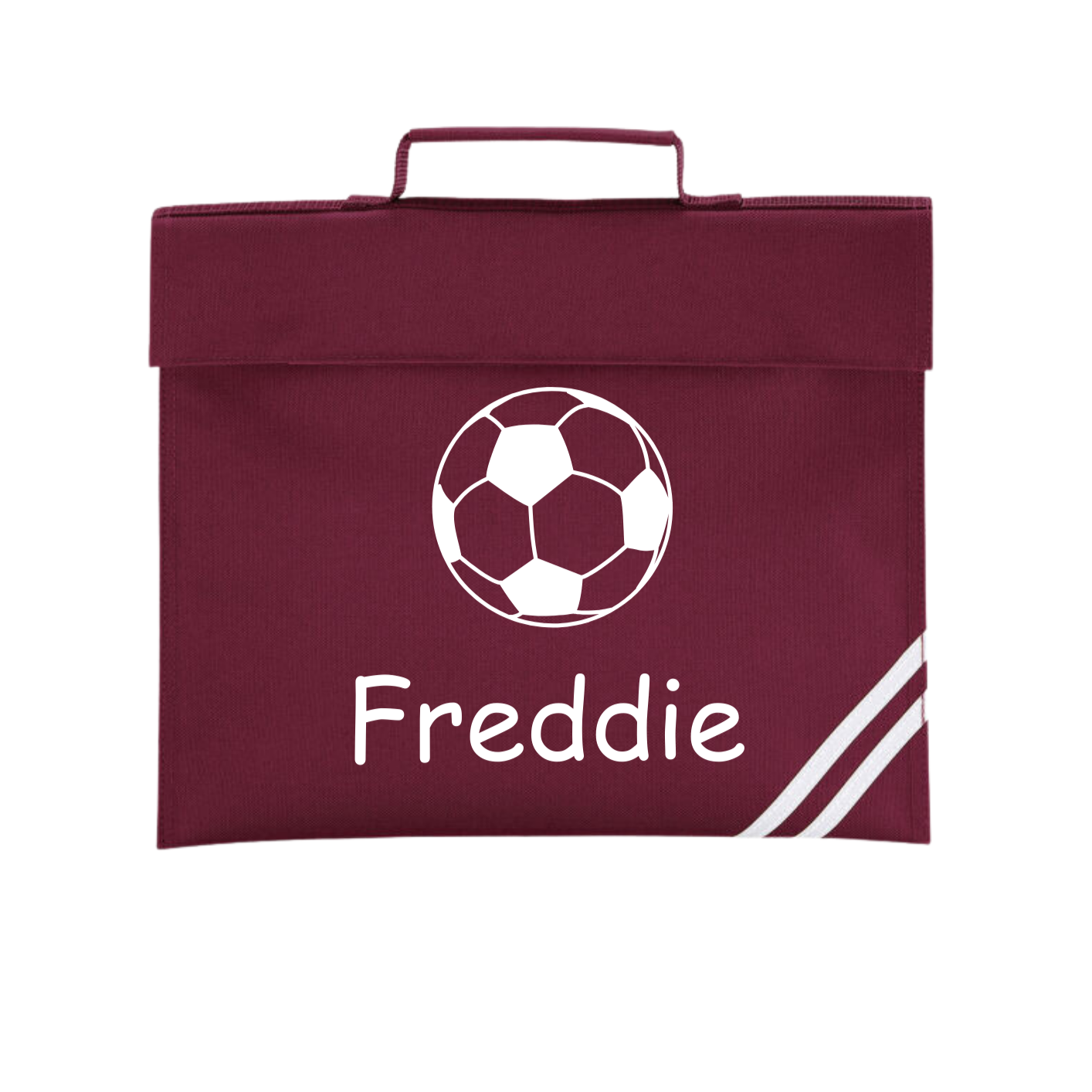Personalised School Book bag - Football - Image 4