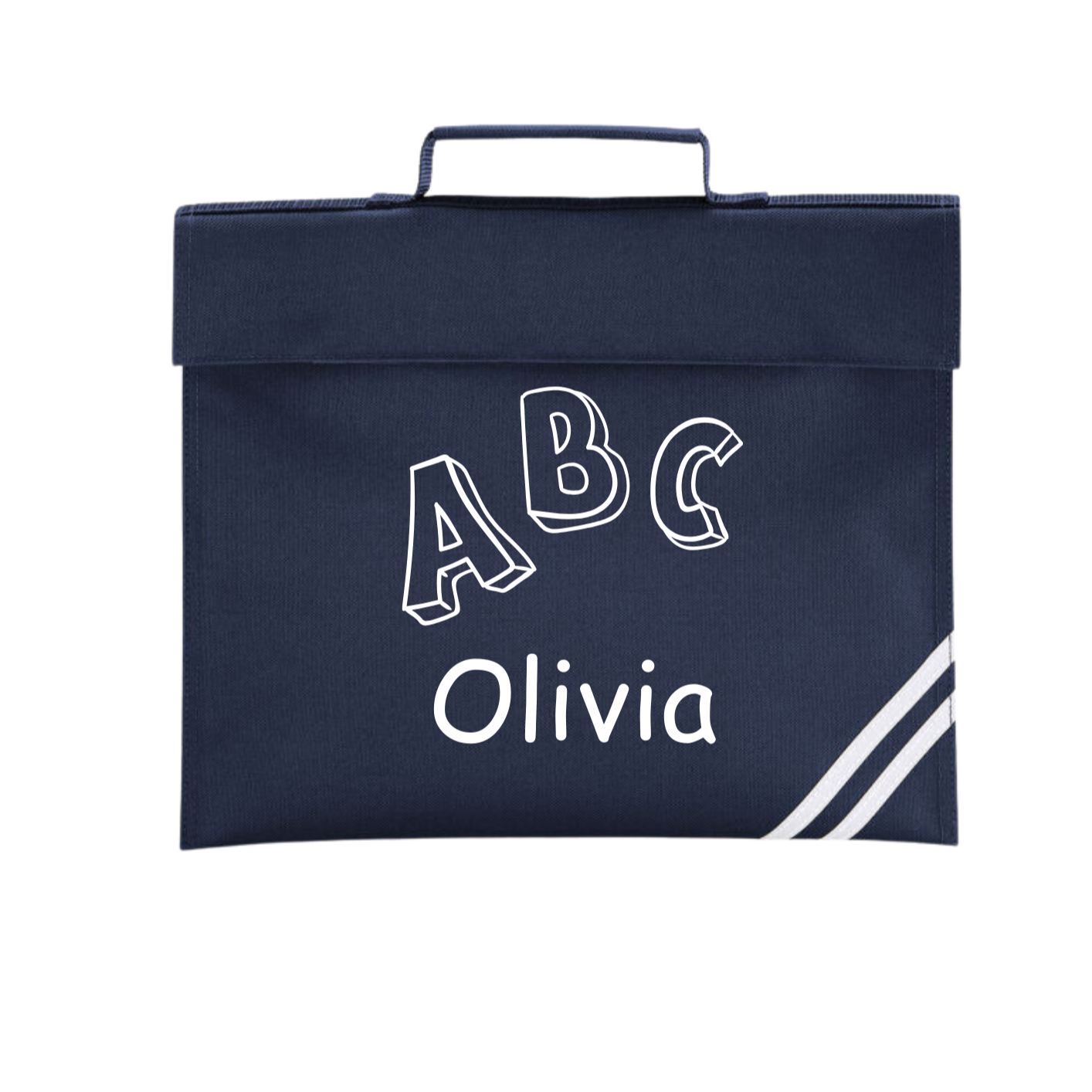 Personalised School Book bag - ABC - Image 2
