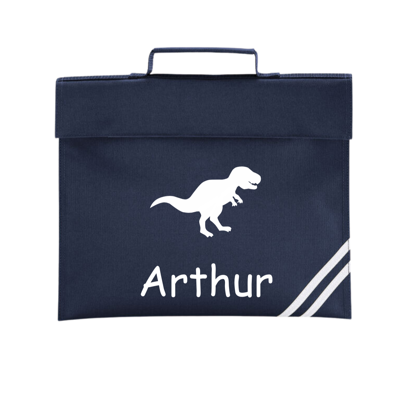 Personalised School Book bag - Dinosaur - Image 3