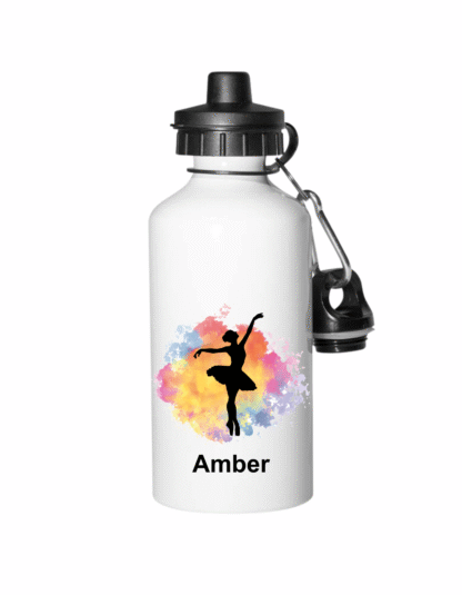 Personalised Water Bottle (Ballerina)