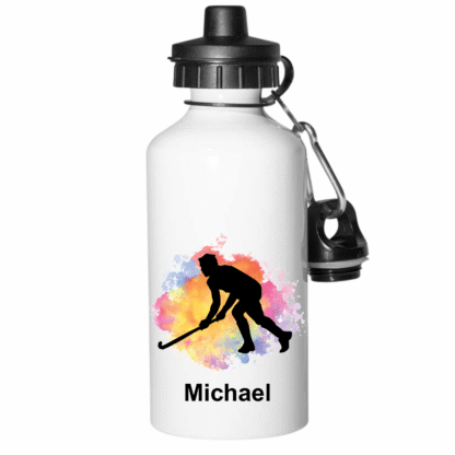Personalised Water Bottle (Hockey) - Image 2