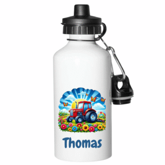 Personalised Water Bottle (Tractor)
