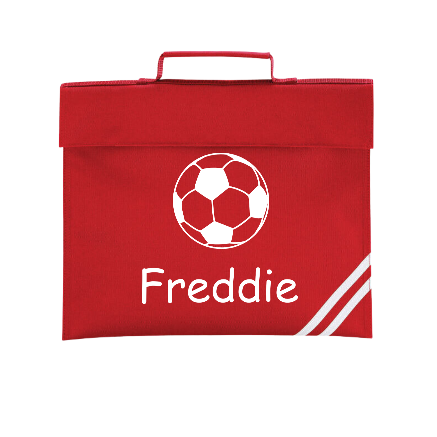 Personalised School Book bag - Football - Image 2