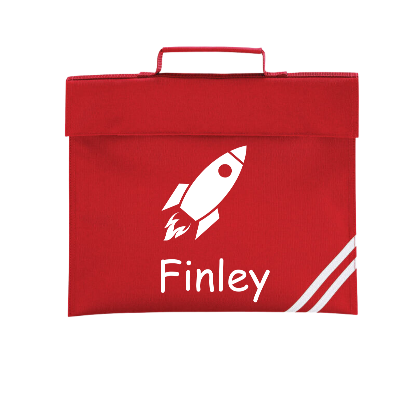Personalised School Book bag - Rocket - Image 2