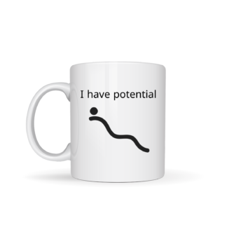 Maths Coffee Mug - I have potential