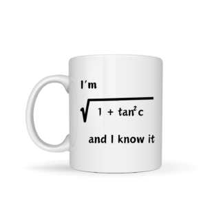 Maths Coffee Mug - I'm sec c and I know it