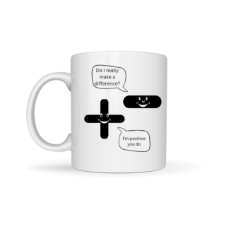 Maths Mug - Do I really make a difference, I'm positive you do