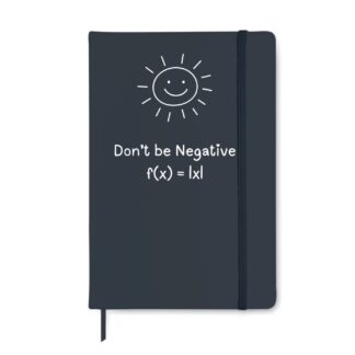 Maths notebook - Don't be negative
